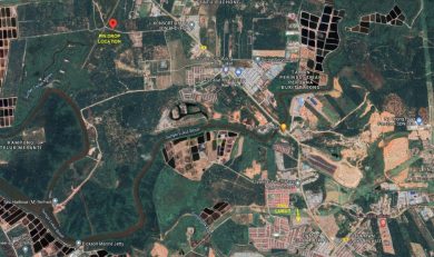 Tanah 204 Ekar FREEHOLD OPEN Untuk Pembangunan Bercampur Atau Solar Farm Di Port Dickson